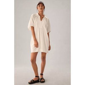 Anthropologie V-Neck Tiered-Sleeve Tunic Dress Women's Size 1X